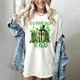 Retro Book Lucky Reading Teacher St Patrick's Day -Adults Small Cotton Blend Polyester Blend Short Sleeve Women's Comfort Colors T-Shirt Ivory Retro Book Lucky Reading Teacher St Patrick's Day -Adults Small Cotton Blend Polyester Blend Short Sleeve Women's Comfort Colors T-Shirt Ivory