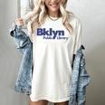 Retro Brooklyn Public Library NY New York Book Lover Women's Comfort Colors T-Shirt Ivory Retro Brooklyn Public Library NY New York Book Lover Women's Comfort Colors T-Shirt Ivory