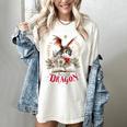 Santa's Favorite Book Dragon Christmas Magic Women's Comfort Colors T-Shirt Ivory Santa's Favorite Book Dragon Christmas Magic Women's Comfort Colors T-Shirt Ivory
