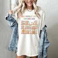 The Shelf Life Chose Me Bookstore Reading Lover Graphic Women's Comfort Colors T-Shirt Ivory