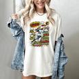 Softball Outfielder Best Traits Brave Retro Comic Book Art Premium Tri-Blend Women's Comfort Colors T-Shirt Ivory