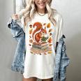 Squirrel Reading Book Lovers Fall Leaves Library Books Women's Comfort Colors T-Shirt Ivory Squirrel Reading Book Lovers Fall Leaves Library Books Women's Comfort Colors T-Shirt Ivory