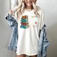 My Summer Is All Booked Book Reading Book Lover Women's Comfort Colors T-Shirt Ivory