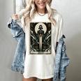 Tarot Cards Guide Book Esoteric Mysticism Clothing Tarot Card Justice Women's Comfort Colors T-Shirt Ivory Tarot Cards Guide Book Esoteric Mysticism Clothing Tarot Card Justice Women's Comfort Colors T-Shirt Ivory