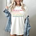 Tell Me a Time In History When Good Guys Banned Books Women's Comfort Colors T-Shirt Ivory