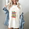 That's What i Do i Read Books And i Know Things Cute Graphic Women's Comfort Colors T-Shirt Ivory That's What i Do i Read Books And i Know Things Cute Graphic Women's Comfort Colors T-Shirt Ivory