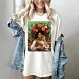 History Month Black Afro Girl Women Book Lovers Floral Women's Comfort Colors T-Shirt Ivory History Month Black Afro Girl Women Book Lovers Floral Women's Comfort Colors T-Shirt Ivory