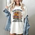 History Month Teacher Reading Book Lover Floral Stack Premium Tri-Blend Women's Comfort Colors T-Shirt Ivory