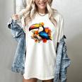Toucan Reading Book Women's Comfort Colors T-Shirt Ivory Toucan Reading Book Women's Comfort Colors T-Shirt Ivory