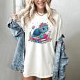 Turtle Bookworm Reading Book Bookworm Book Nerd Cute Graphic Women's Comfort Colors T-Shirt Ivory