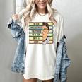 Never Underestimate Girl Read Book Reading Librarian Women Women's Comfort Colors T-Shirt Ivory Never Underestimate Girl Read Book Reading Librarian Women Women's Comfort Colors T-Shirt Ivory