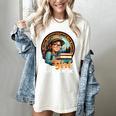 Never Underestimate The Power Of a Girl With a Book Reading Women's Comfort Colors T-Shirt Ivory