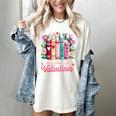 Valentine All Booked For Valentine Book Lovers Teacher Kid Women's Comfort Colors T-Shirt Ivory