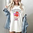 Valentines Book Lover Forget The Flowers And Buy Me Books Women's Comfort Colors T-Shirt Ivory