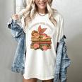 Valentine's Swooning Over Stories Cupid And Book Lover Tee Women's Comfort Colors T-Shirt Ivory