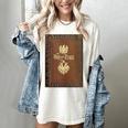 War And Peace Book Cover Women's Comfort Colors T-Shirt Ivory War And Peace Book Cover Women's Comfort Colors T-Shirt Ivory
