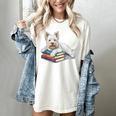 West Highland Terrier Books Dog Breed Westie Women's Comfort Colors T-Shirt Ivory West Highland Terrier Books Dog Breed Westie Women's Comfort Colors T-Shirt Ivory