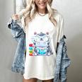 Wild About Reading Book Lover Hippo Women's Comfort Colors T-Shirt Ivory Wild About Reading Book Lover Hippo Women's Comfort Colors T-Shirt Ivory