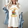 Wild About Reading Cute Leopard Teacher Kids Book Lover Women's Comfort Colors T-Shirt Ivory Wild About Reading Cute Leopard Teacher Kids Book Lover Women's Comfort Colors T-Shirt Ivory