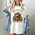 Wise Owl Reading Books Women's Comfort Colors T-Shirt Ivory