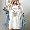 Women's Chapter 24 Book Lovers & Readers 24th Birthday Wildflowers Women's Comfort Colors T-Shirt Ivory Women's Chapter 24 Book Lovers & Readers 24th Birthday Wildflowers Women's Comfort Colors T-Shirt Ivory
