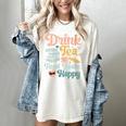 Women's Drink Tea Read Books Nerd Book Reader Book Reading Lover Women's Comfort Colors T-Shirt Ivory Women's Drink Tea Read Books Nerd Book Reader Book Reading Lover Women's Comfort Colors T-Shirt Ivory