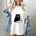 Women's First Of All I’m A Delight Cute Cat Books Coffee Humor Women's Comfort Colors T-Shirt Ivory Women's First Of All I’m A Delight Cute Cat Books Coffee Humor Women's Comfort Colors T-Shirt Ivory