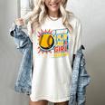 Women's Girls Softball Play Like A Girl Comic Book Pop Art Women's Comfort Colors T-Shirt Ivory Women's Girls Softball Play Like A Girl Comic Book Pop Art Women's Comfort Colors T-Shirt Ivory