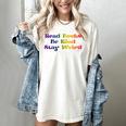 Women's Read Books Be Kind Stay Weird Book Lover Rainbow Women's Comfort Colors T-Shirt Ivory Women's Read Books Be Kind Stay Weird Book Lover Rainbow Women's Comfort Colors T-Shirt Ivory