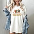 I Work To Support My Reading Addiction Books Lover Women's Comfort Colors T-Shirt Ivory