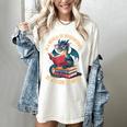In A World Of Bookworms Be A Book Dragon Women's Comfort Colors T-Shirt Ivory In A World Of Bookworms Be A Book Dragon Women's Comfort Colors T-Shirt Ivory