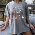 100 Days In The Books Celebration Retro School Women's Comfort Colors T-Shirt Gray 100 Days In The Books Celebration Retro School Women's Comfort Colors T-Shirt Gray