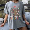 100 Days In The Books Reading Teacher Cute Book Lover Women's Comfort Colors T-Shirt Gray 100 Days In The Books Reading Teacher Cute Book Lover Women's Comfort Colors T-Shirt Gray