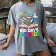 100th Day Of School Astronaut Books Space 100 Days Smarter Women's Comfort Colors T-Shirt Gray 100th Day Of School Astronaut Books Space 100 Days Smarter Women's Comfort Colors T-Shirt Gray