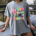 100th Day Of School Teacher Books 100 Days Of School Women Women's Comfort Colors T-Shirt Gray 100th Day Of School Teacher Books 100 Days Of School Women Women's Comfort Colors T-Shirt Gray