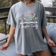 1985 Chapter Forty 40th Birthday Books Themed 40 Year Old Women's Comfort Colors T-Shirt Gray