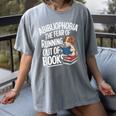 Abibliophobia Dog Book Lover Library Women's Comfort Colors T-Shirt Gray Abibliophobia Dog Book Lover Library Women's Comfort Colors T-Shirt Gray