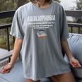 Abibliophobia Pupil Reading Bookworm Tees Reader Women's Comfort Colors T-Shirt Gray