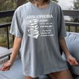 Abibliophobia Reading Bookworm Women's Comfort Colors T-Shirt Gray Abibliophobia Reading Bookworm Women's Comfort Colors T-Shirt Gray