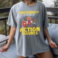 Action Figure Collector Comic Books Women's Comfort Colors T-Shirt Gray Action Figure Collector Comic Books Women's Comfort Colors T-Shirt Gray