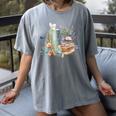 Alice In Wonderland Characters Lewis Carroll Book Lover Women's Comfort Colors T-Shirt Gray