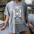 Anti-Social Butterfly Introvert Dislike People Women's Comfort Colors T-Shirt Gray Anti-Social Butterfly Introvert Dislike People Women's Comfort Colors T-Shirt Gray