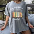 Applied Behavior Analysis Book Wildflower ABA RBT Therapist Women's Comfort Colors T-Shirt Gray Applied Behavior Analysis Book Wildflower ABA RBT Therapist Women's Comfort Colors T-Shirt Gray