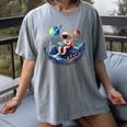 Astronaut Reading Book In Space Books Lover Bookworm Women's Comfort Colors T-Shirt Gray Astronaut Reading Book In Space Books Lover Bookworm Women's Comfort Colors T-Shirt Gray
