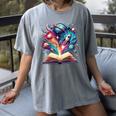 Astronomy Space Lover Books Bookworm Women's Comfort Colors T-Shirt Gray