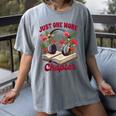 Audiobook Lover Bookish Headphones Just One More Chapter Women's Comfort Colors T-Shirt Gray Audiobook Lover Bookish Headphones Just One More Chapter Women's Comfort Colors T-Shirt Gray