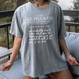 Aziraphale's Bookshop AZ Fell And Co Literary Antiquarian Women's Comfort Colors T-Shirt Gray
