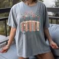 Im With The Banned Book Readers Librarian Read Banned Books Women's Comfort Colors T-Shirt Gray