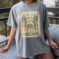 Banned Books Librarian Book Readers I m With The Banned Women's Comfort Colors T-Shirt Gray Banned Books Librarian Book Readers I m With The Banned Women's Comfort Colors T-Shirt Gray