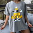 Best Book Editor Job Occupation Premium Tri-Blend Women's Comfort Colors T-Shirt Gray Best Book Editor Job Occupation Premium Tri-Blend Women's Comfort Colors T-Shirt Gray